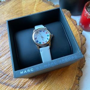 Marc Jacobs White Bubble Watch